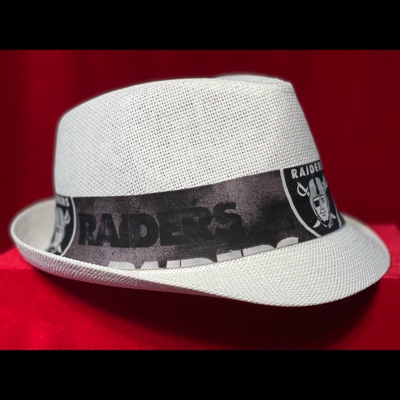 New Las Vegas Raiders white fedora